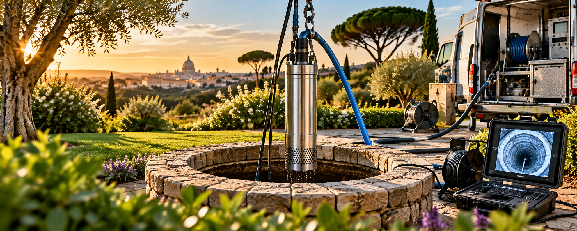 Manutenzione pozzi Roma