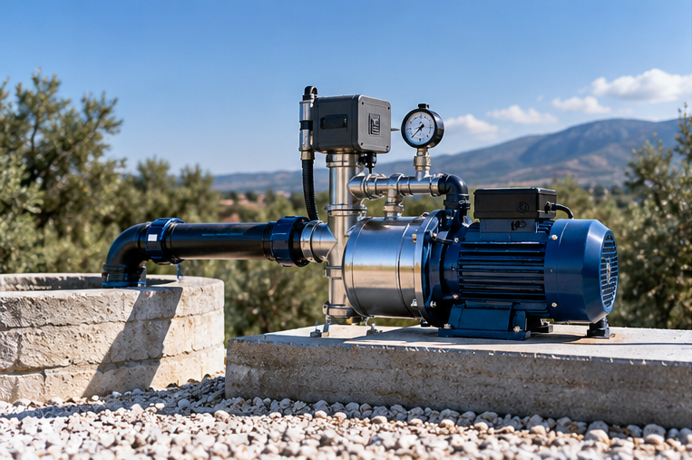 Impianto di pompaggio per il prelievo e la movimentazione dell'acqua